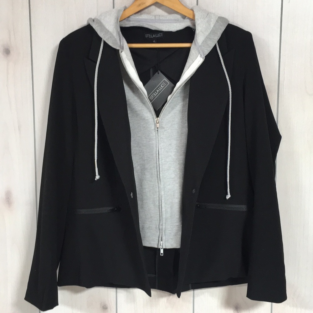 Stella Luce Convertible Blazer/Hoodie - Picture 4 of 6